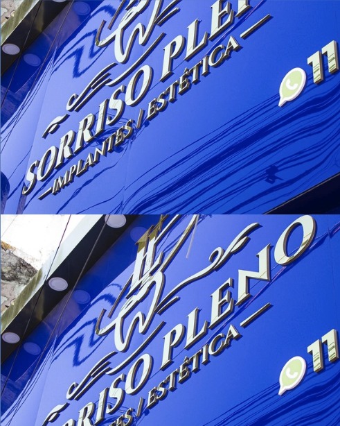 Fachada da clínica odontológica Sorriso Pleno — Rua da Mooca, 607
